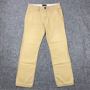 American Eagle Pants Mens 30x32 Tan Khaki Original Straight Leg‎ Classic Chino